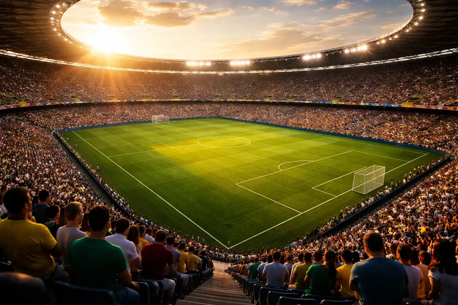 Pronósticos del Brasileirão 2026 con estadio de fútbol brasileño